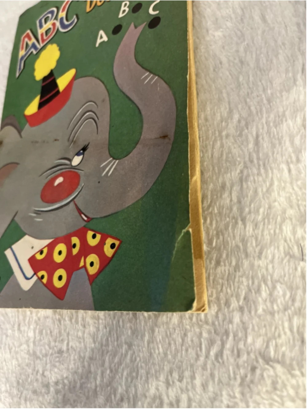 Vintage 60’s Whitman Dot To Dot Activity Book WORN SOME AREAS HTF ELEPHANT ONE